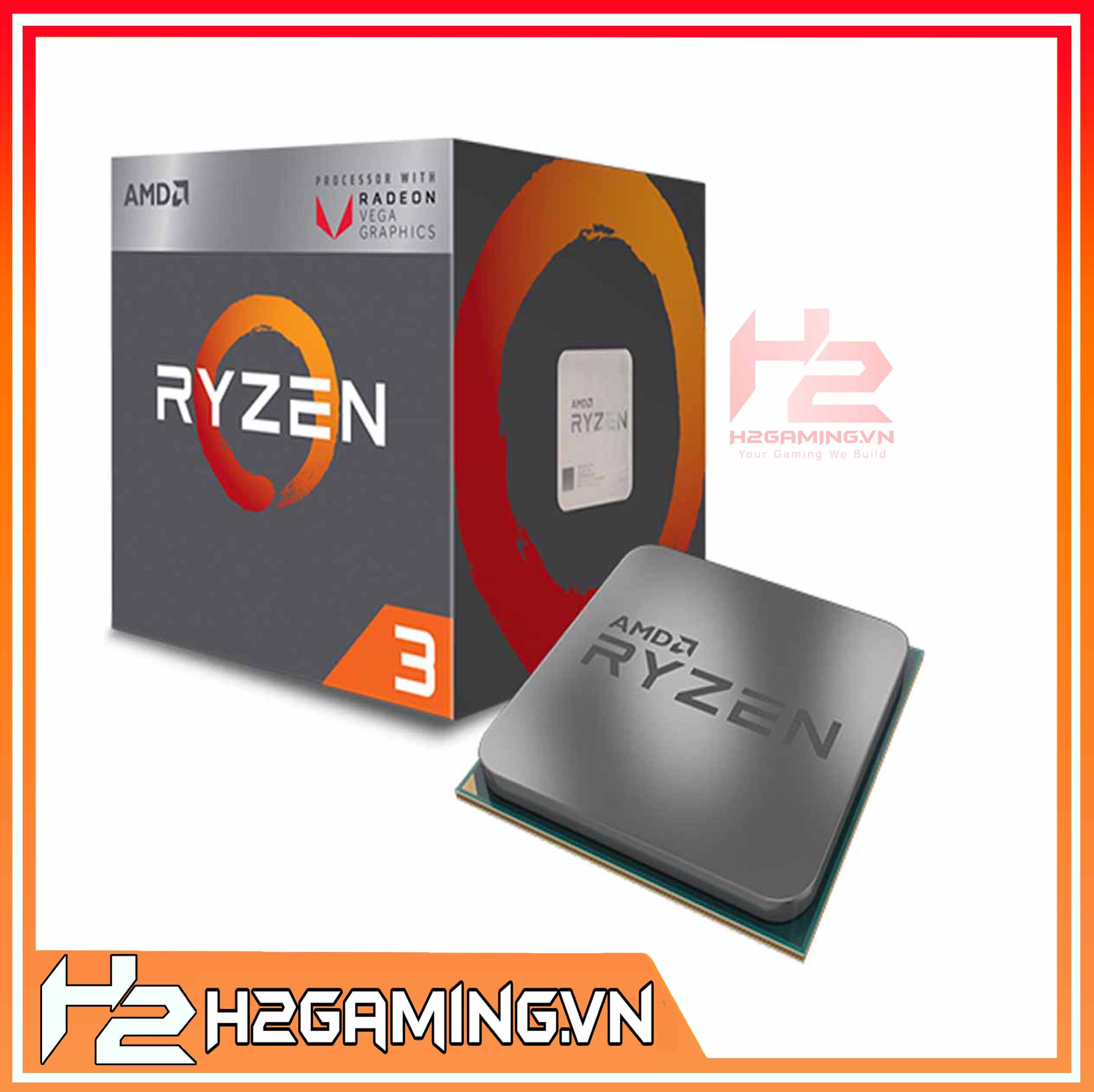 CPU AMD Ryzen 3 2200G 3.5 GHz (3.7 GHz with boost) / 6MB / 4 cores 4